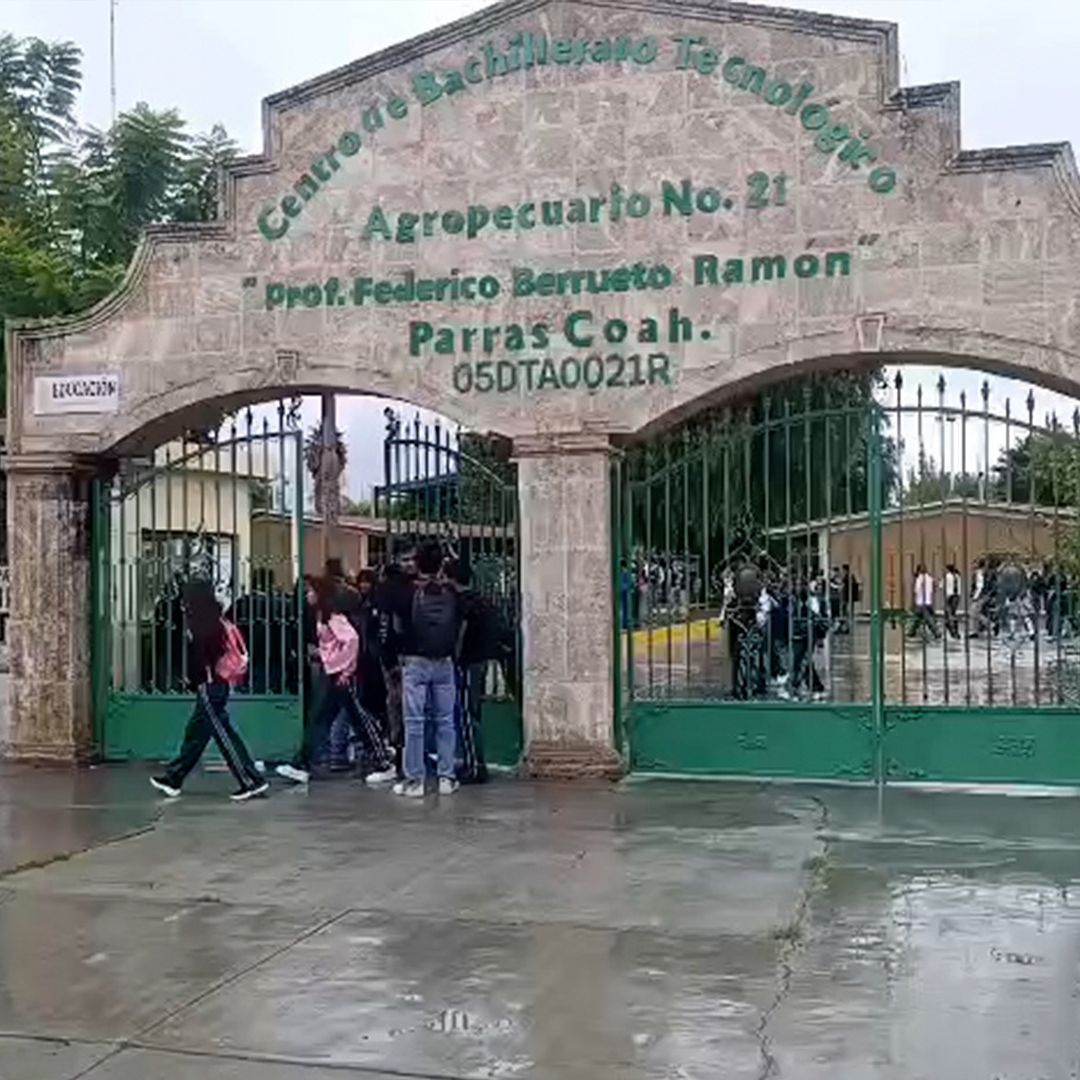 Detectan Sustancias Tóxicas Durante Operativo en CBTA 21 de Parras, Coahuila